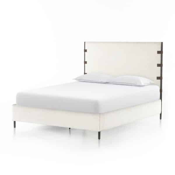 Anderson Bed - Knoll Natural, Waxed Black, Distressed Brown, Queen