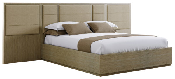 H Queen Bed with Panels