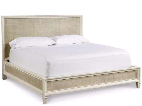 Summer Hill Woven Accent King Bed with Rails