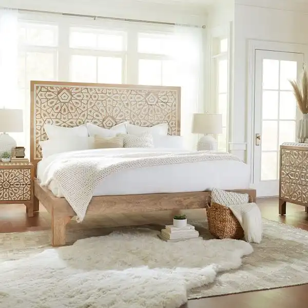 Tangiers Carved Bed