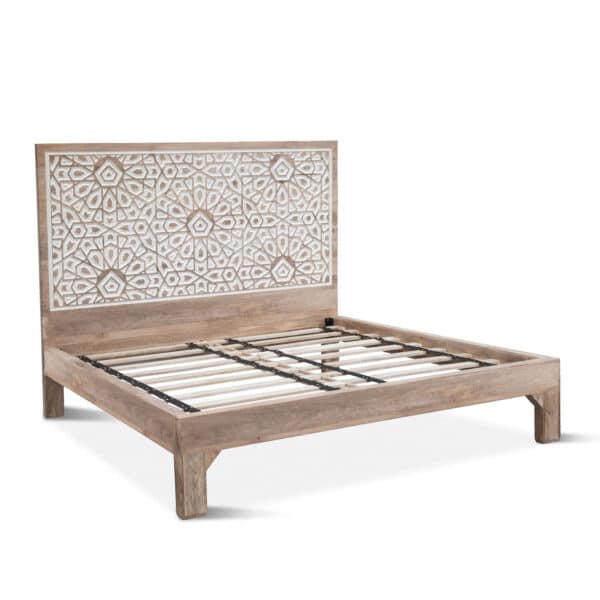 Tangiers Carved Bed - King