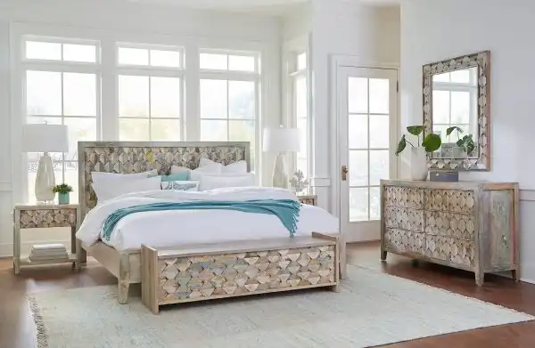 Ibiza Reclaimed Wood Bed