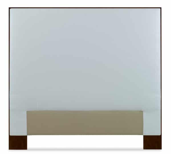 Marin Wood Trim Upholstered Queen Headboard