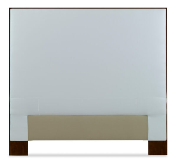 Marin Wood Trim Upholstered King Headboard