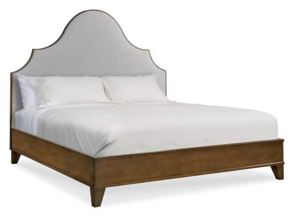 Lafayette Wood Trim Upholstered Queen Bed