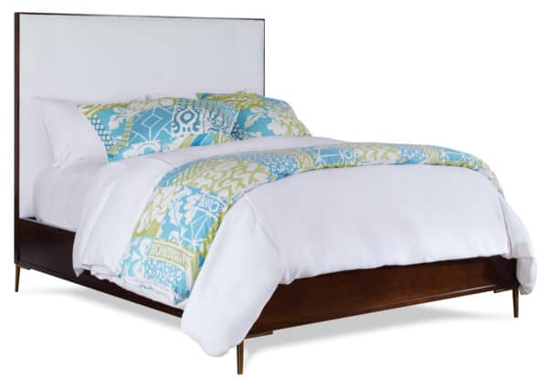 Marin Wood Trim Upholstered California King Bed