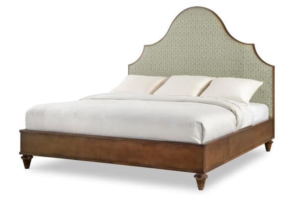 Lafayette Wood Trim Upholstered California King Bed