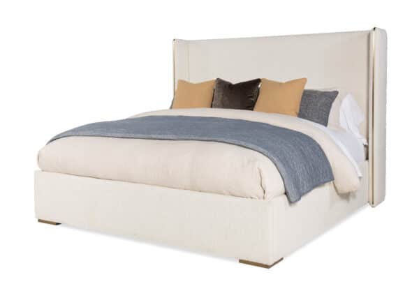 Cadence Upholstered Wing King Bed