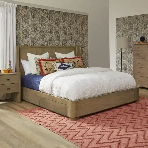 Normandy Panel Storage Bed