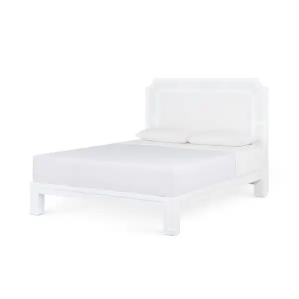 Olivia Queen Headboard w/Bed Frame