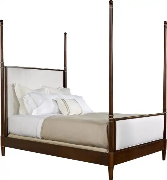 Tompkins Queen Bed with Upholstered Headboard/Footboard