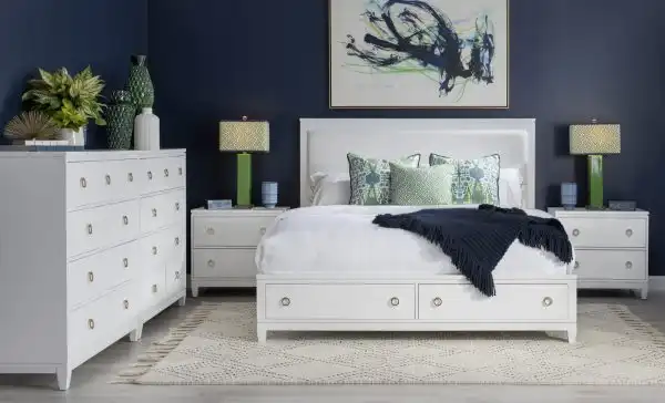 Summerland Upholstered Bed with Storage