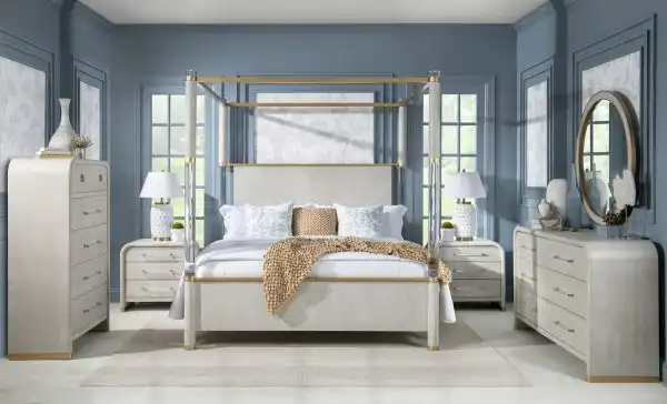 Miramar Canopy Panel Bed