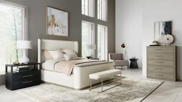 Boones Upholstered Shelter Bed