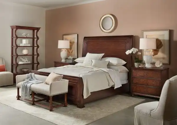 Charleston Sleigh Bed
