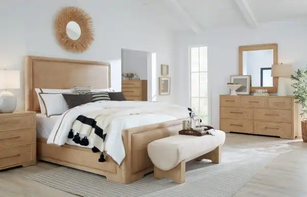 Retreat Cane Panel Bed