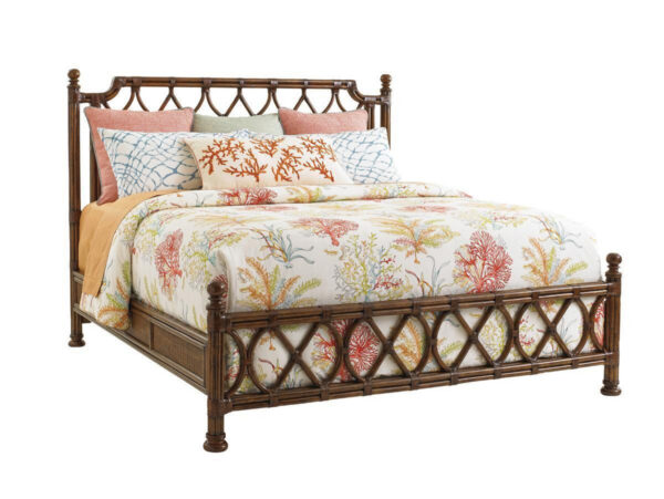 Island Breeze Rattan Headboard - King