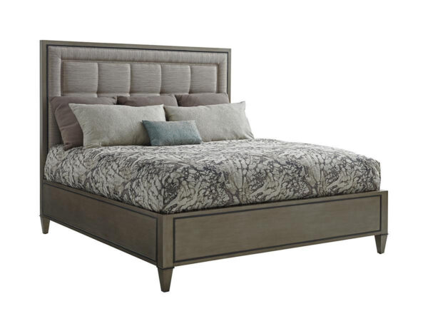 St. Tropez Upholstered Panel Bed - King