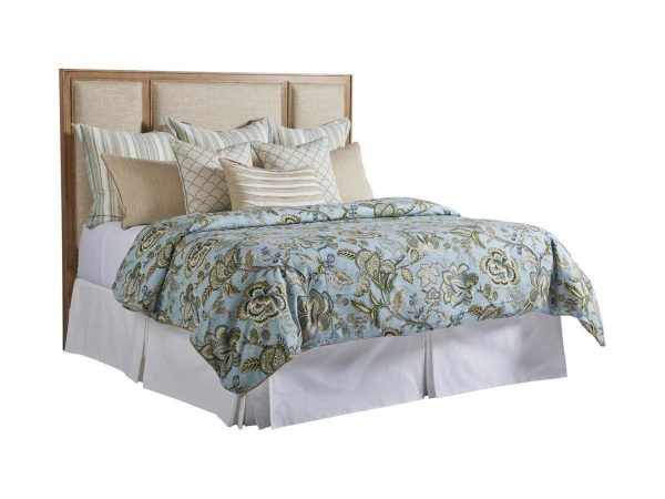 Crystal Cove Upholstered Panel Headboard