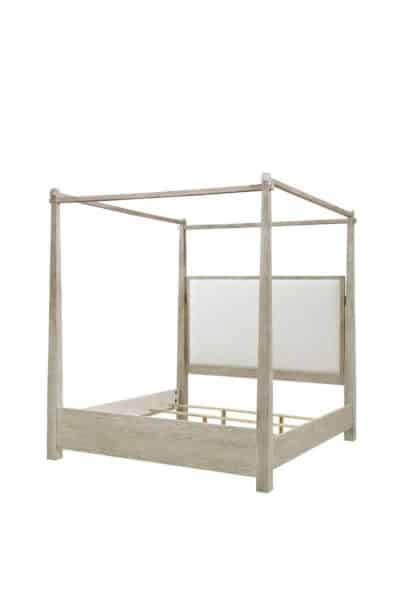 Boca Grande Queen Upholstered Canopy Bed