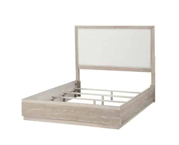 Boca Grande Queen Panel Upholstered Platform Bed