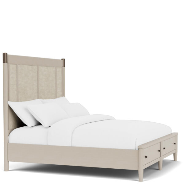 Laguna Panel Queen Bed with Storage Side Rails