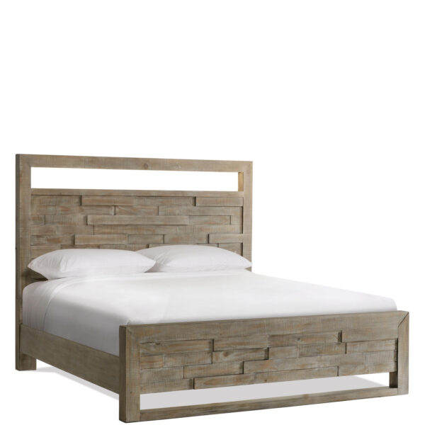 Intrigue LED Panel Queen Bed