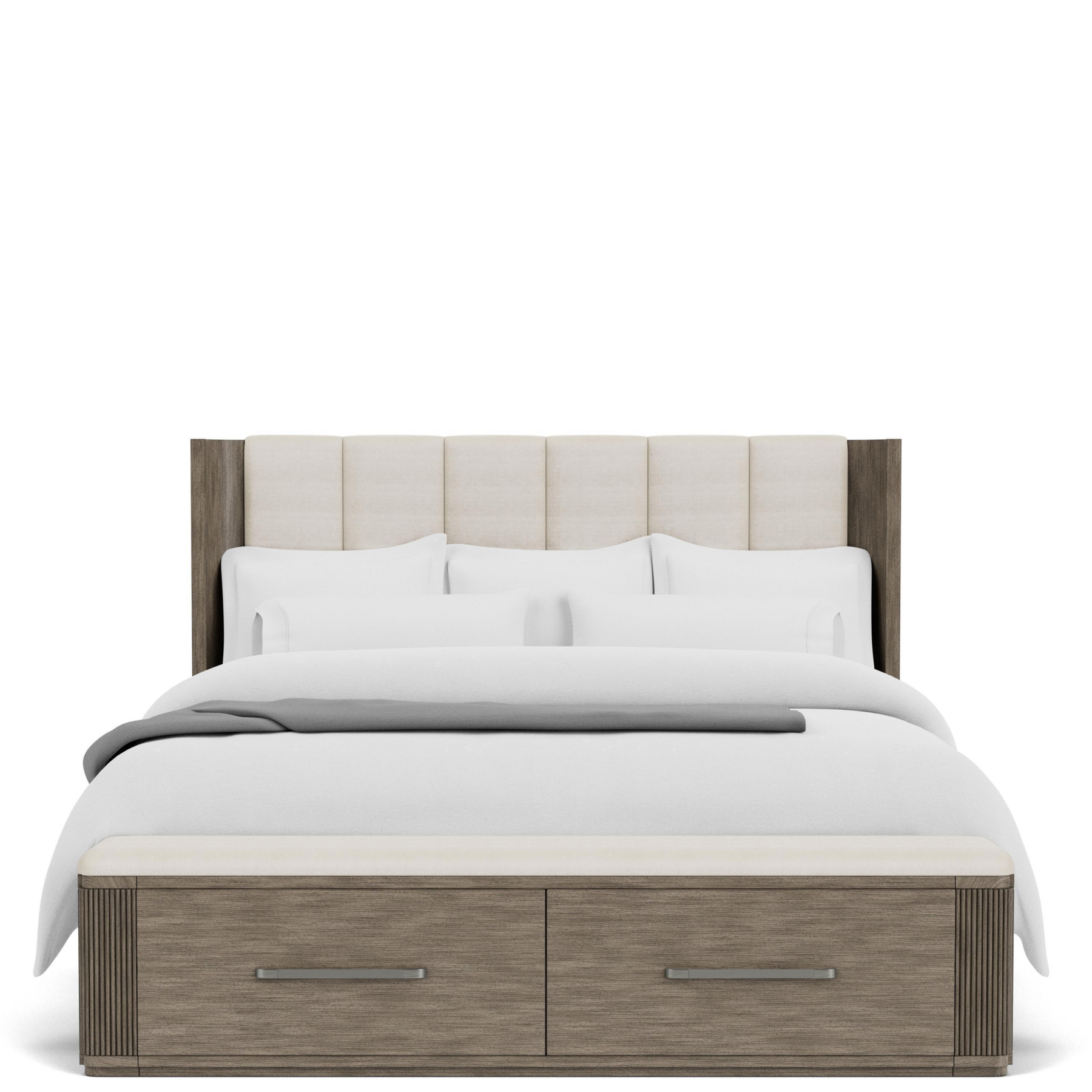 Sariel Bed with Storage Footboard