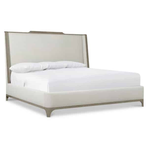 Albion Upholstered Queen Shelter Bed