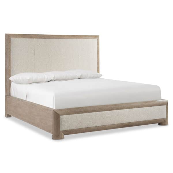 Aventura Upholstered King Panel Bed