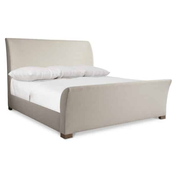 Modulum Upholstered California King Sleigh Bed