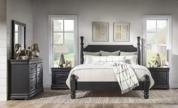 Vintage Market Chimney Poster Bed