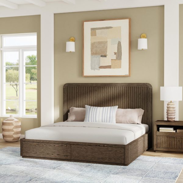 Athens Panel Storage Bed