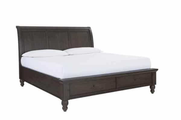Cambridge California King Storage Sleigh Bed