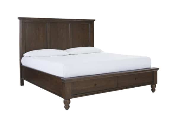 Cambridge King Storage Panel Bed