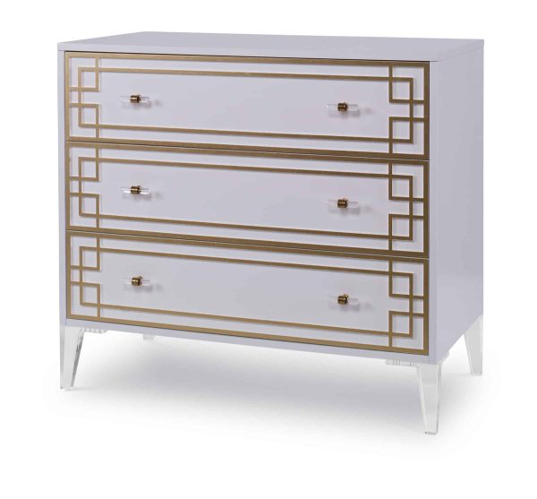 Three Drawer Low Chest