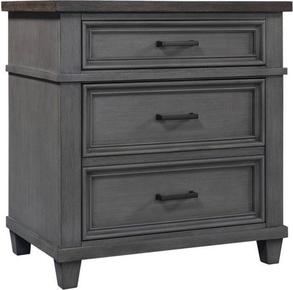 Caraway Two Drawer Nightstand