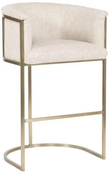 Skye Plain Back Metal Frame Bar Stool
