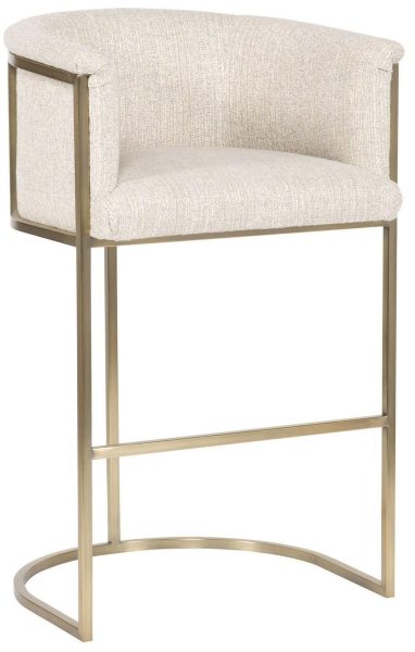 Skye Plain Back Metal Frame Bar Stool