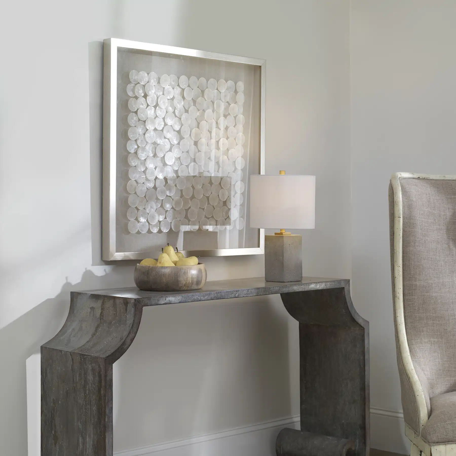Yellow Box Roxas Roxas Shadow Box by Uttermost Company