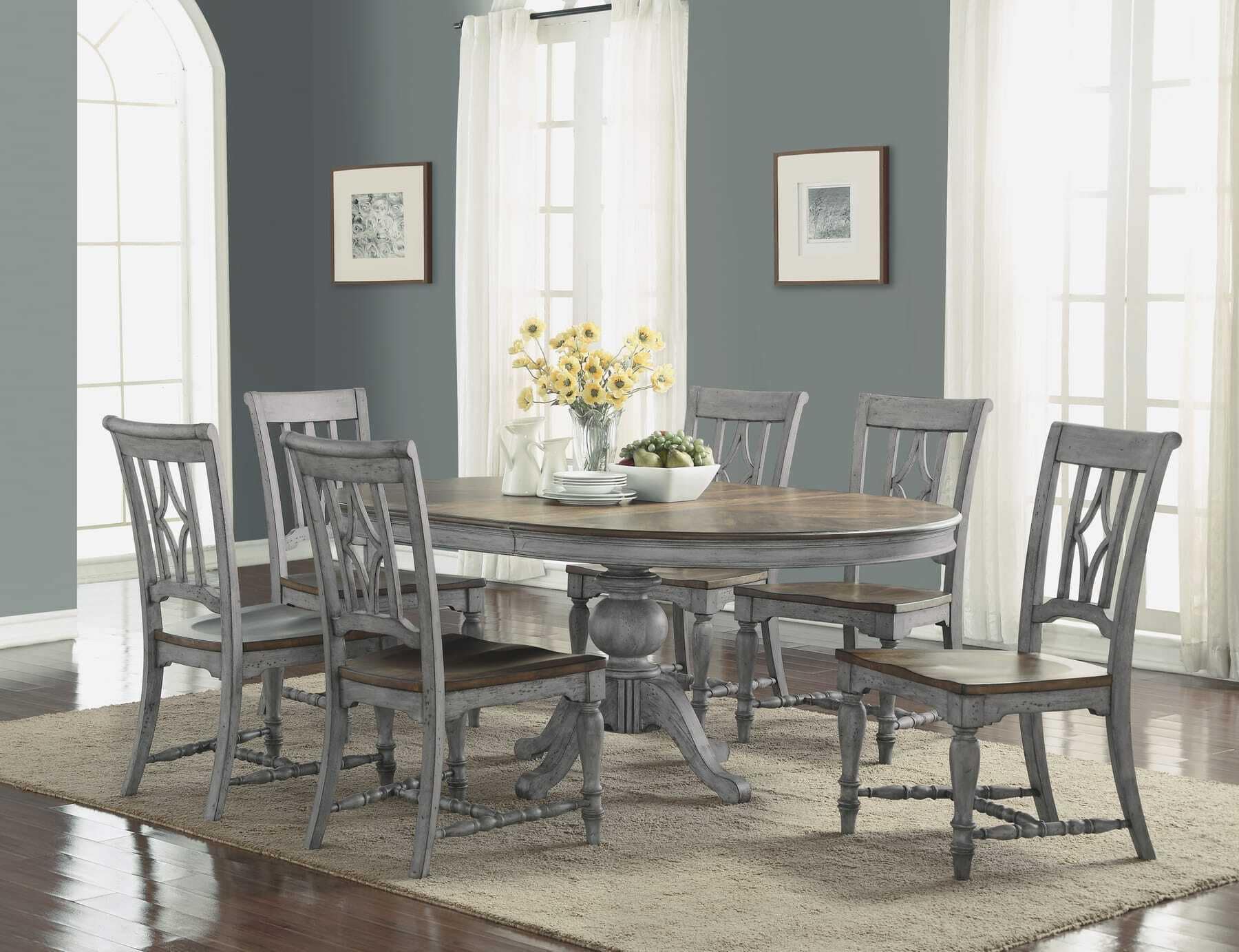 Plymouth Pedestal Dining Table by Flexsteel