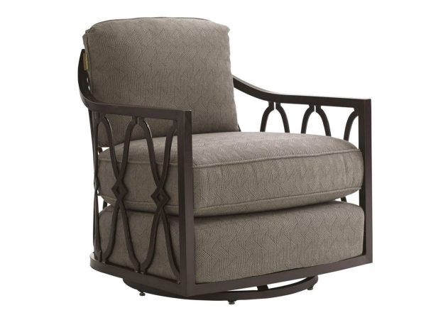 Black Sands Swivel Chair Frame