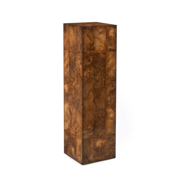 Pedestal of European Walnut Blocks