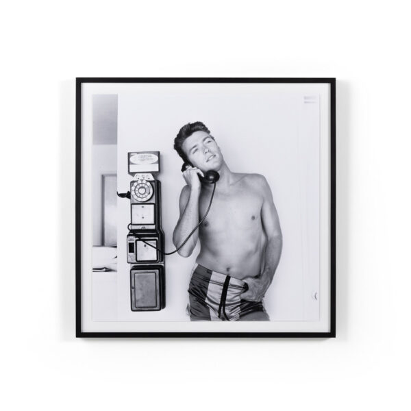 Clint Eastwood Takes a Call by Getty Images