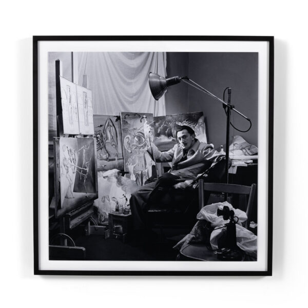 Salvador Dali in Studio I by Getty Image