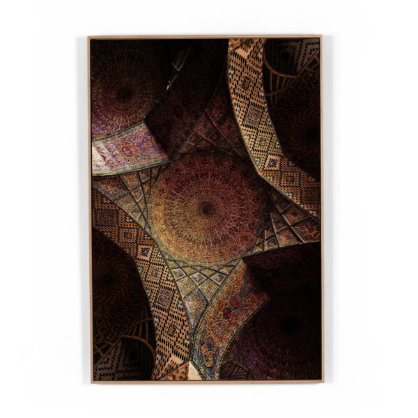 Pink Mosque Tilework by Getty Images