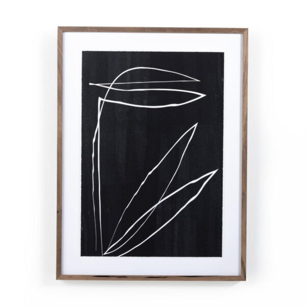 Abstract Botanic Line Drawing by Roseanne Kenny