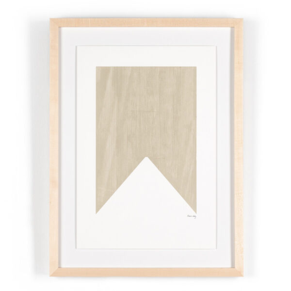 Triangle in Taupe by the Holly Collective