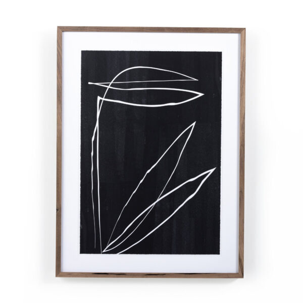 Abstract Botanic Line Drawing by Roseanne Kenny