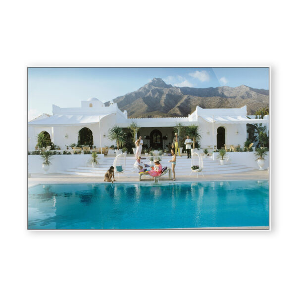 Pool at El Venerol by Slim Aarons